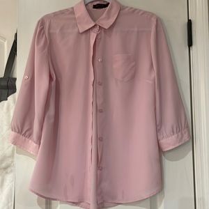 The Limited pink blouse size small